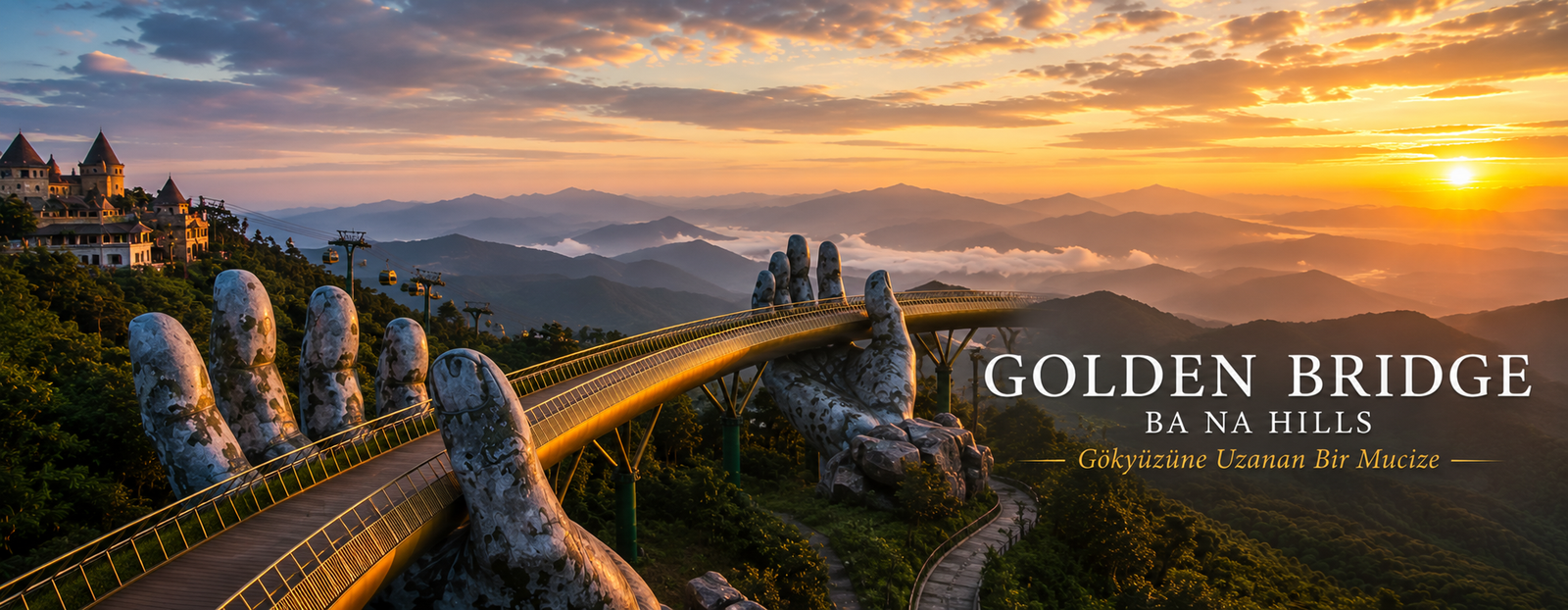 5. Gün | Bulutların Üzerindeki Masal: Ba Na Hills / Golden Bridge