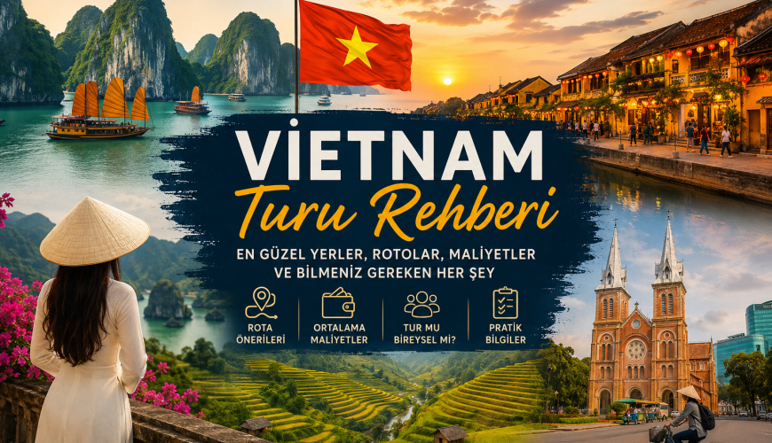 Vietnam Turu Rehberi 2026 | Rotalar, Fiyatlar, En Güzel Yerler ve Bilmeniz Gereken Her Şey