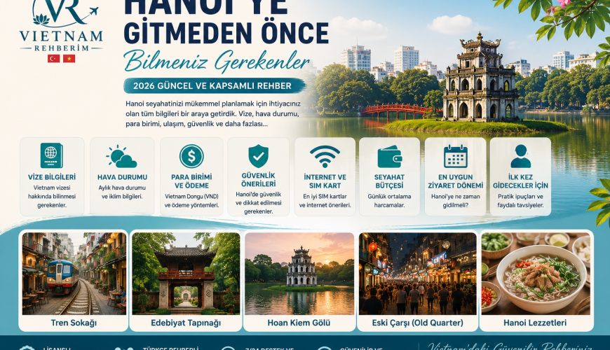 Hanoi’ye Gitmeden Önce Bilmeniz Gerekenler