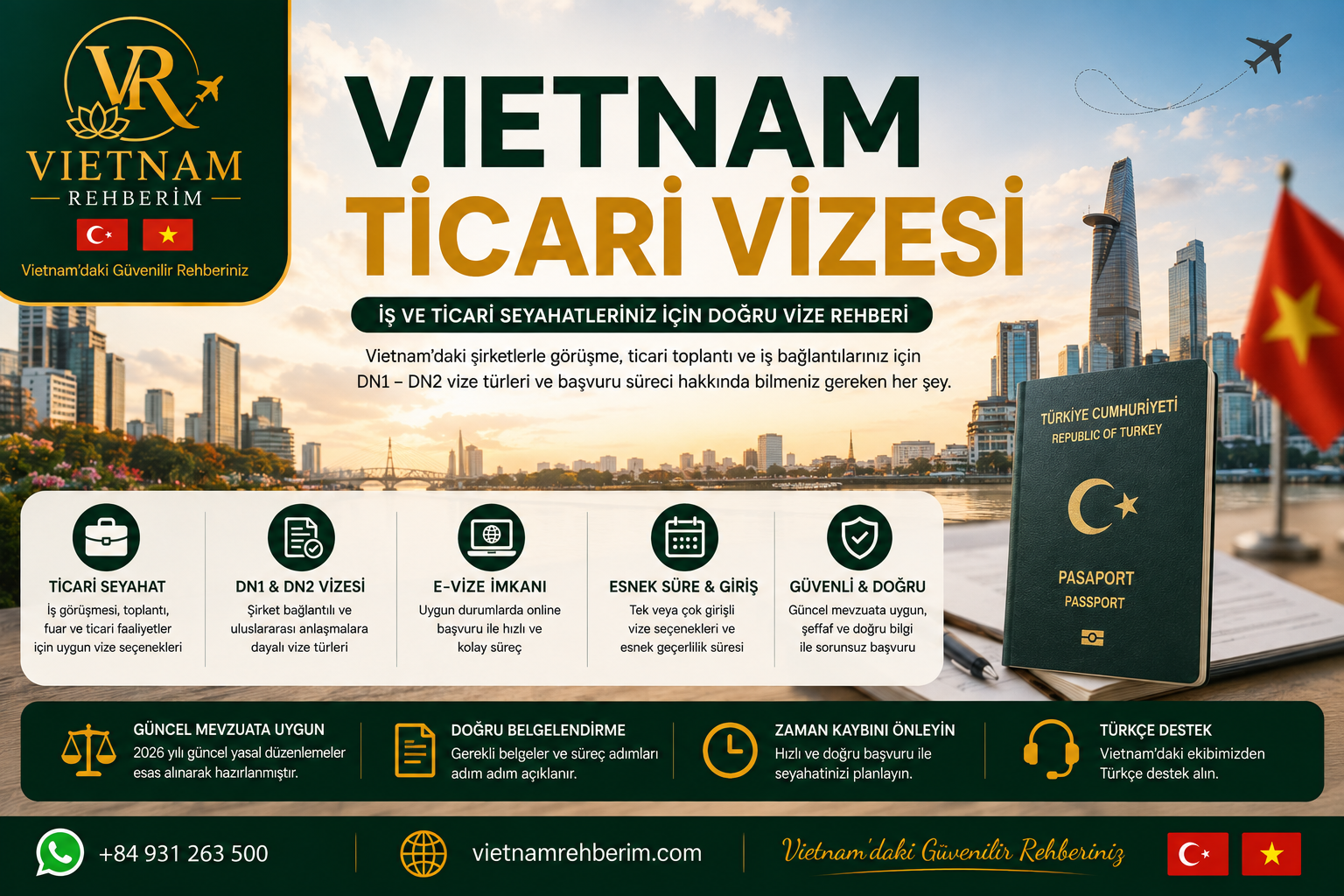 Vietnam Ticari Vizesi Nasıl Alınır? | Güncel Rehber