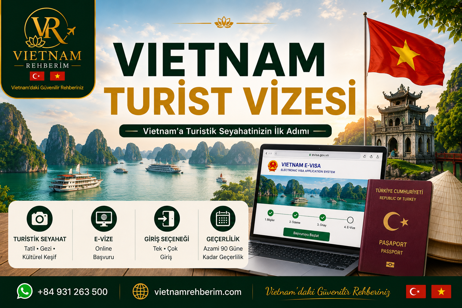 Vietnam Turist Vizesi Nasıl Alınır? | Güncel Rehber