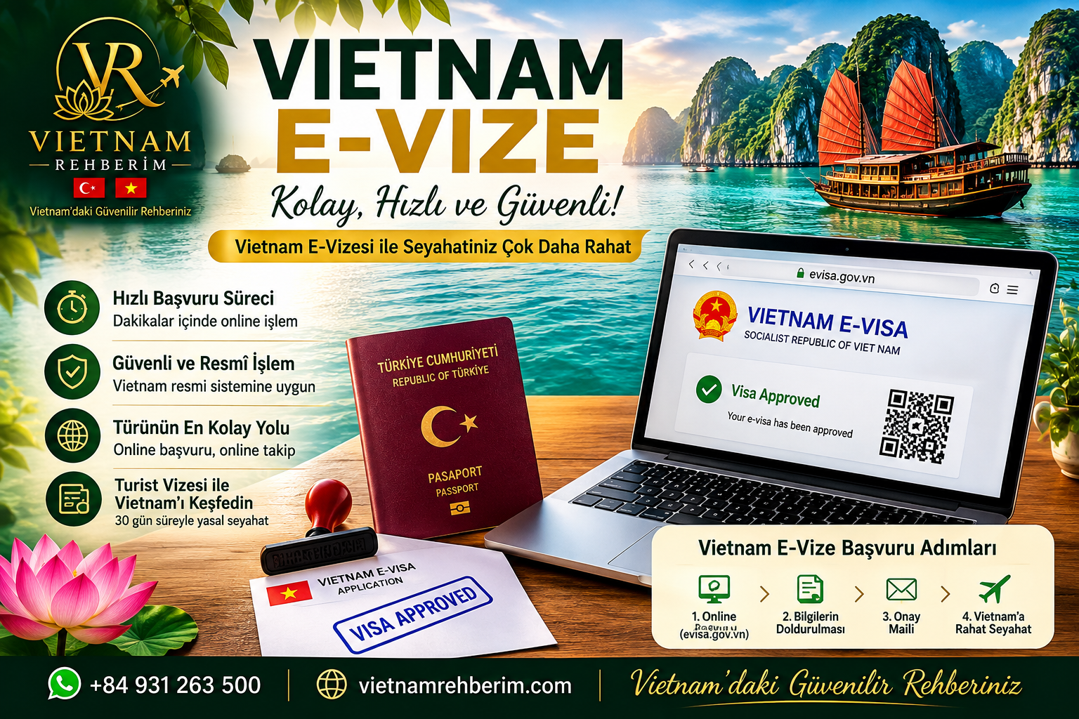Vietnam vize rehberi ve e-vize başvuru süreci