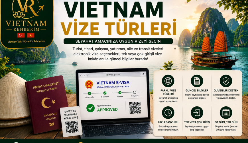 Vietnam Vize Türleri Nelerdir? | Güncel Vize Rehberi